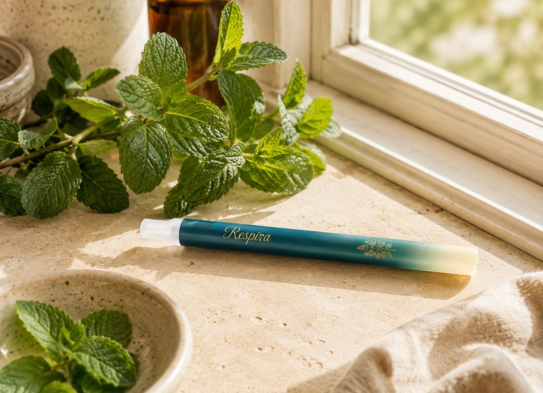 RESPIRA herbal diffuser lifestyle scene
