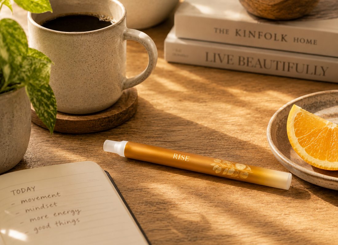 RESPIRA herbal diffuser lifestyle scene